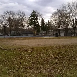 volleyball and tennis courts
