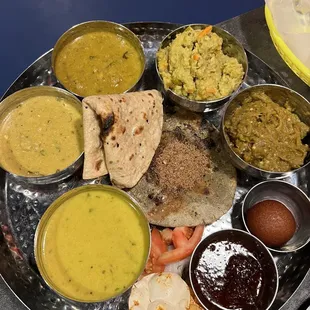 Kathiawadi special Thali