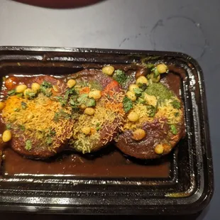 Aloo tikki chaat