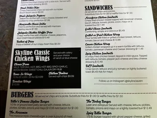 Billie's Skyline Tavern and Restaurant