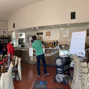 Inside