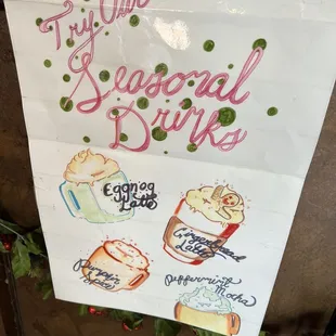 Seasonal Menu