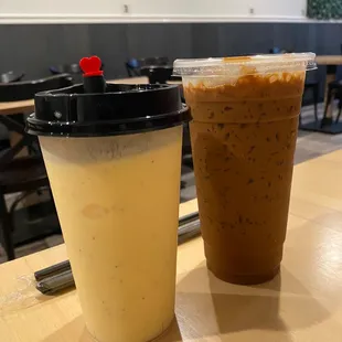 PASSIONFRUIT SMOOTHIE &amp; VIETNAMESE ICED CONDENSED COFFEE