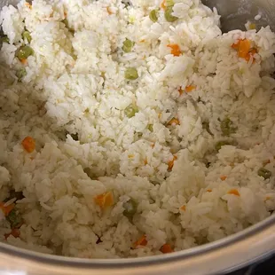 Rice w/ veggies