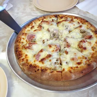 Medium All Meat pizza