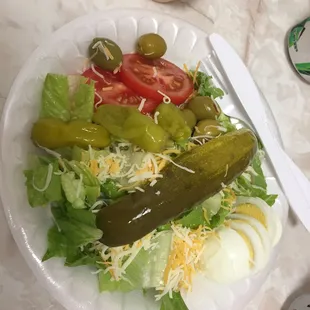 food, salads
