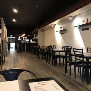sushi and sashimi, interior