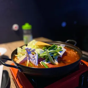 Spicy Army Soup Meal