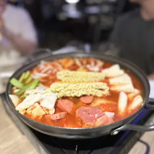 Spicy Army Soup Meal