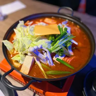 Spicy Army Soup Meal
