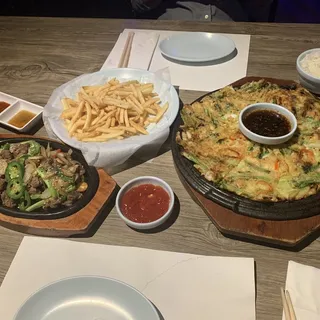 Seafood Pancake