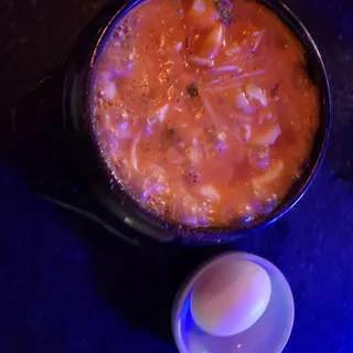 Soft Tofu Soup Meal
