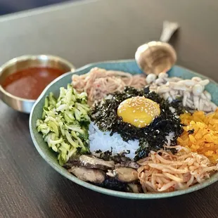 Mushroom Bibimbap