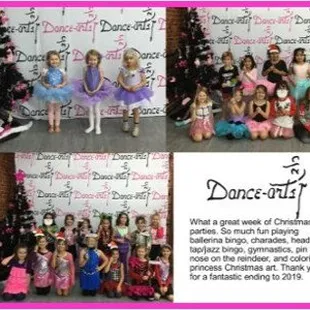 Christmas Parties at Dance Arts Visalia 2019