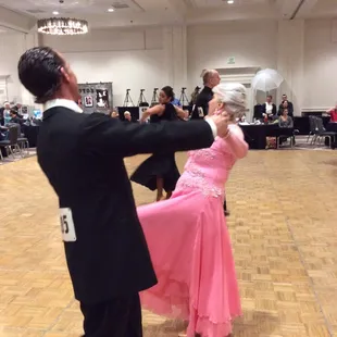 2015 Denver Dance Jam. Pro/Am Competition. Dancing the Waltz.