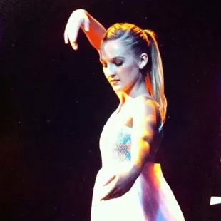 A picture from my grade 4 cecchetti ballet solo. This method has made me such a strong dancer