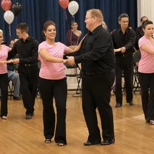 A group performance by some of our dancers!