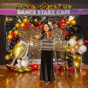 December 30, 2023 - I played some Violin pieces for my Mom's &amp; Dad's 50th Anniversary.