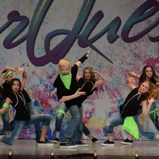 Junior hip hop dance team [2015]