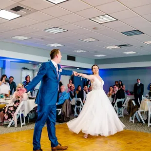 Brandee's dance moves made us look like pros at our wedding! Courtesy of CM Sours Photography