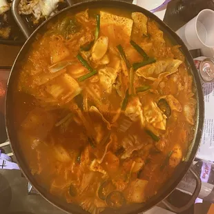 Kimchi stew