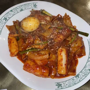 Spicy Rice Cakes