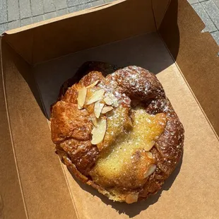 Almond croissant
