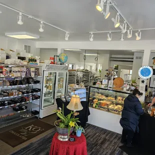 customers in a bakery