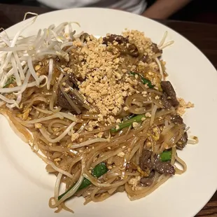 Beef Pad Thai
