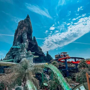 a view of a water park