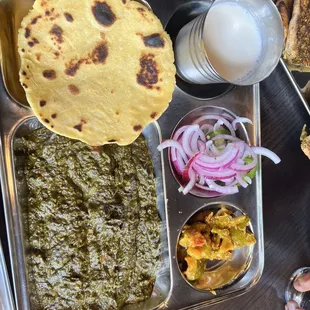 Makki roti Sarson Saag