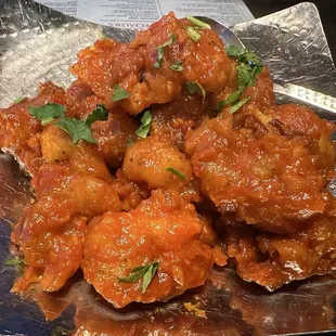 Gobi Manchurian was delicious.