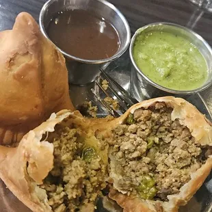 lamb samosas