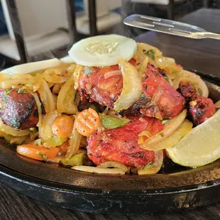 A great plate of Tandoori chicken
