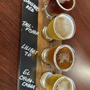 Beer flight