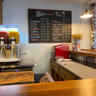 From my vantage point at the bar..