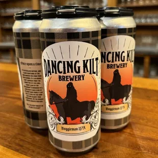 Boggieman DIPA - This West Coast style Double India Pale Ale (DIPA)  award winning family recipe is not too bitter, with medium intense note