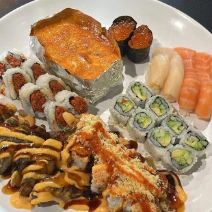 sushi and sashimi