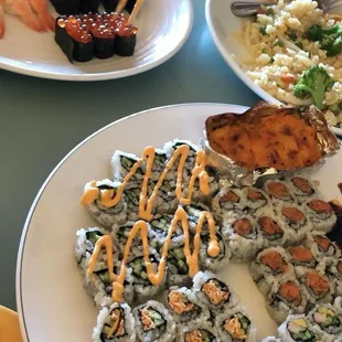 Past portion sizes. Decent and expected for price.