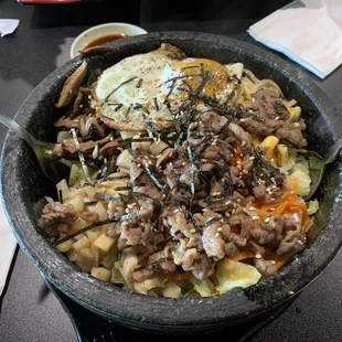 Beef bibimap