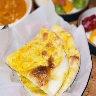 @eat_with_lily (food IG &amp; tiktok). Garlic Naan