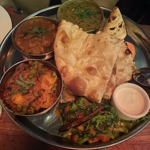 Daal Bhat Thali
