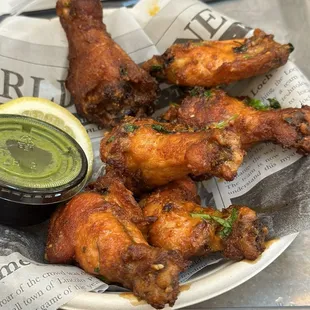 Tandoori wings