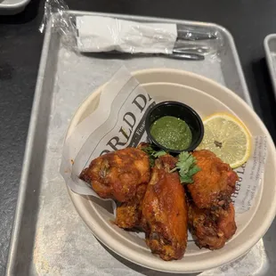 Tandoori wings