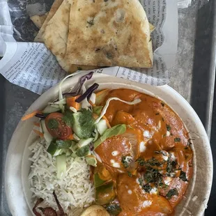 Tikka masala + Garlic namm