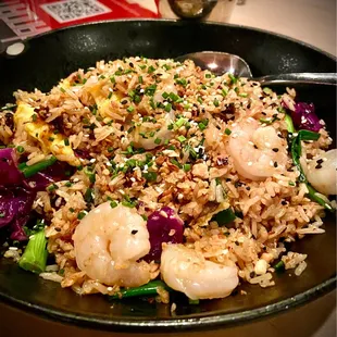 Salt and Pepper Fried Rice shrimp