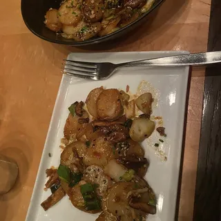 Kimchi Rice Cake and Pork Belly