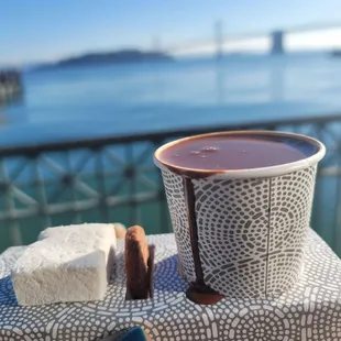 Sipping chocolate.  Omg