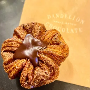 chocolate kouign amann