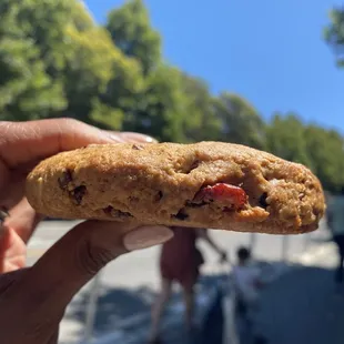 Oatmeal cookie (of course chocolates in it !)